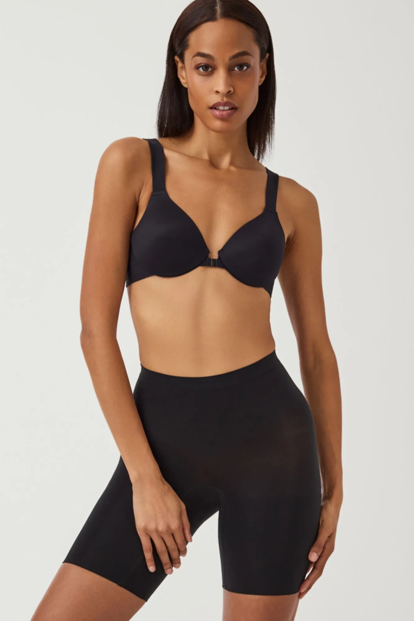 Mujer Spanx Ropa Interior>Pantalón corto a media pierna compresion media nude