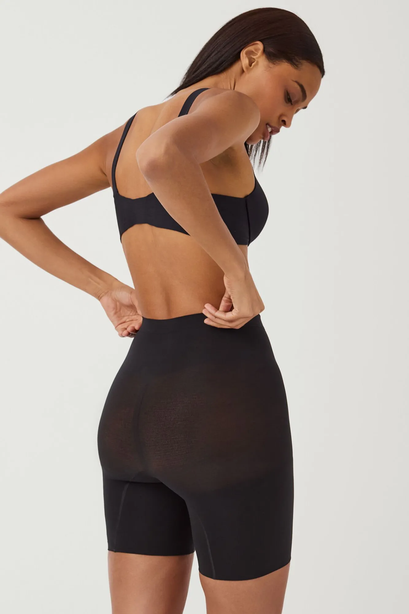 Mujer Spanx Ropa Interior>Pantalón corto a media pierna compresion media nude