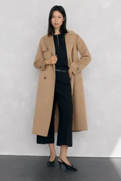 Mujer Pedro del Hierro Pantalones>Pantalón culotte con cinturón