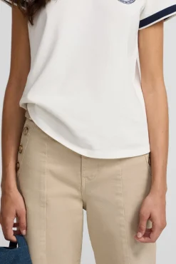 Mujer Silbon Pantalones>Pantalón culotte marinero