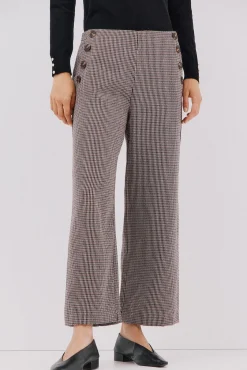 Mujer Cortefiel Pantalones>Pantalón de mujer crop y ancho