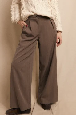 Mujer Slowlove Pantalones>Pantalón de pinzas rastrero