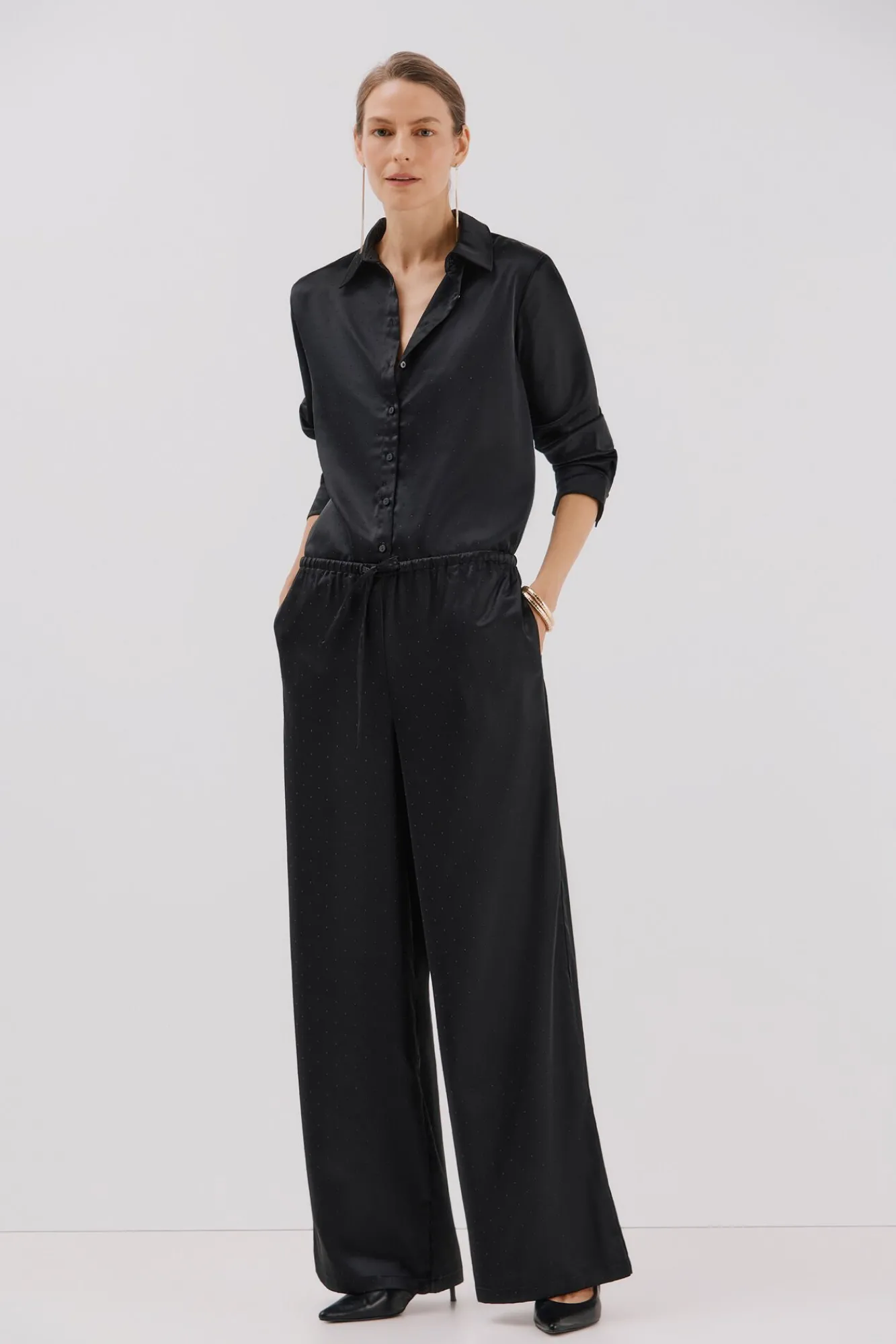 Mujer Cortefiel Pantalones>Pantalón de strass