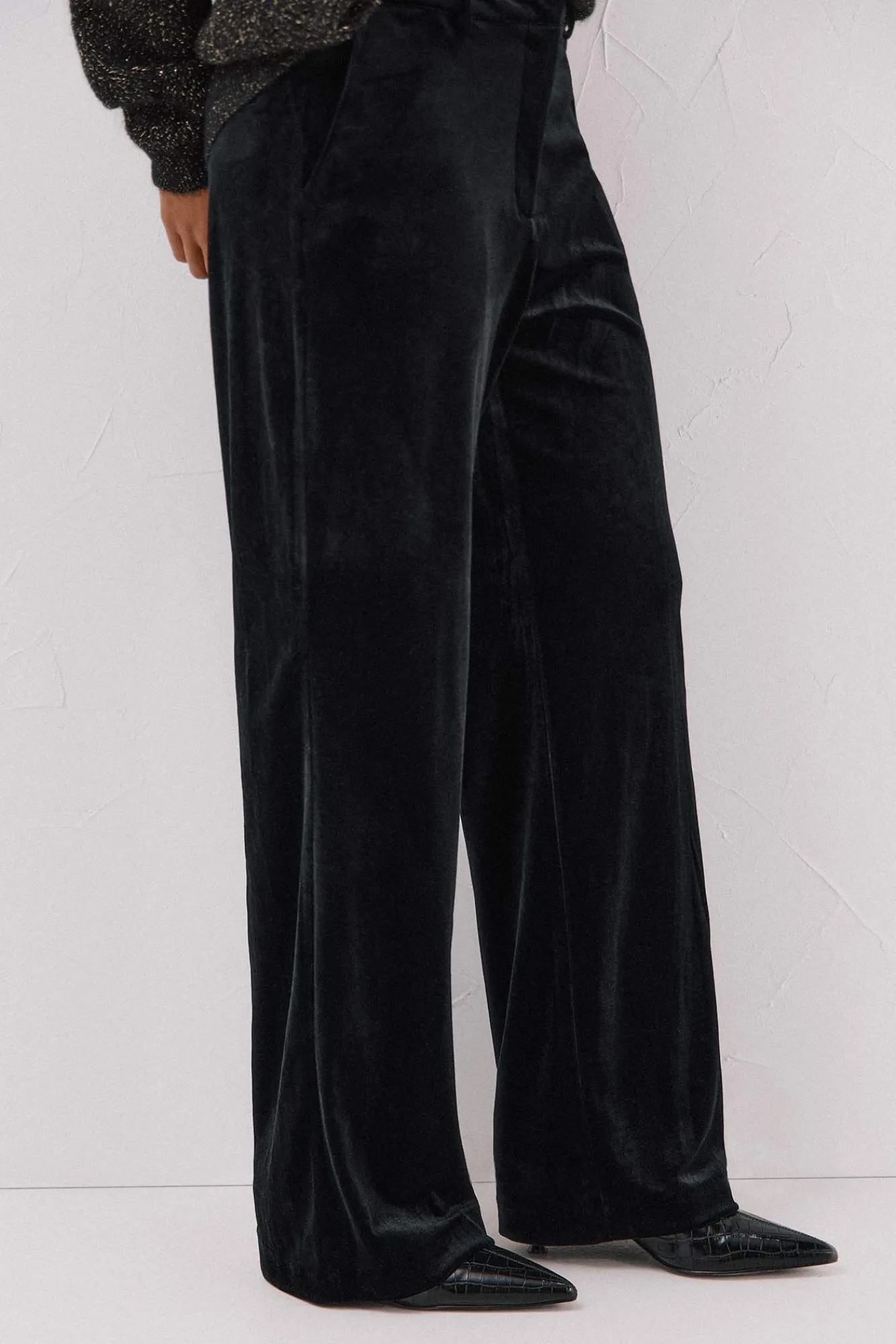 Mujer Cortefiel Pantalones>Pantalón de terciopelo