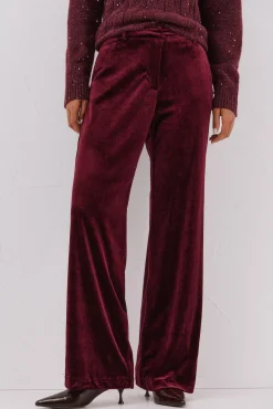 Mujer Cortefiel Pantalones>Pantalón de terciopelo