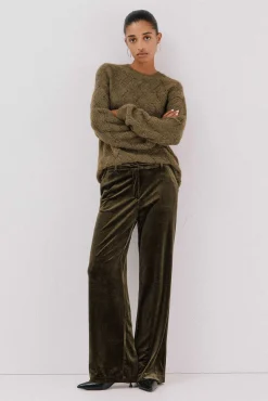 Mujer Cortefiel Pantalones>Pantalón de terciopelo