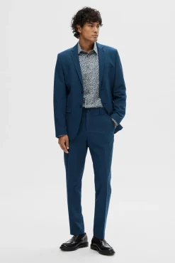 Hombre Selected Pantalones De Vestir|Trajes>Pantalón de traje Slim Fit