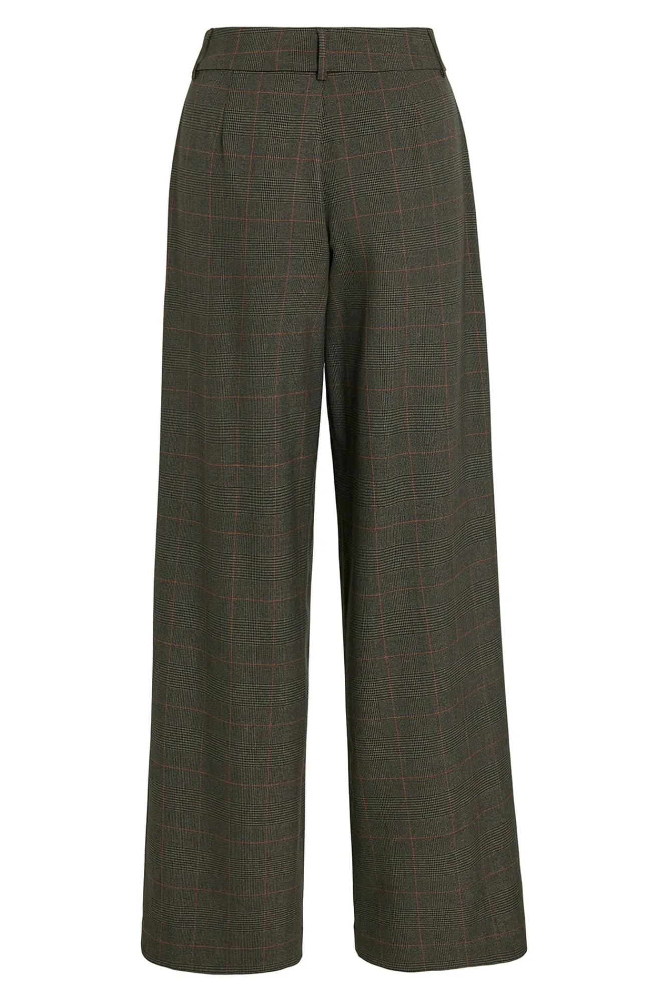 Mujer Vila Pantalones>Pantalón de vestir con cuadros