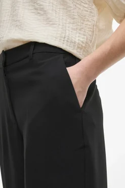 Mujer Vila Pantalones>Pantalón de vestir recto con viscosa