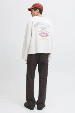 Hombre Jack & Jones Pantalones>Pantalón denim cargo