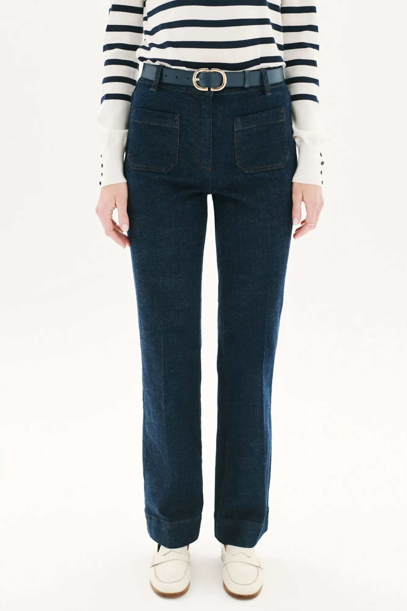 Mujer Caroll Vaqueros|Pantalones>Pantalón denim casual