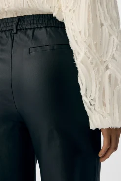 Mujer Object Pantalones>Pantalón efecto piel