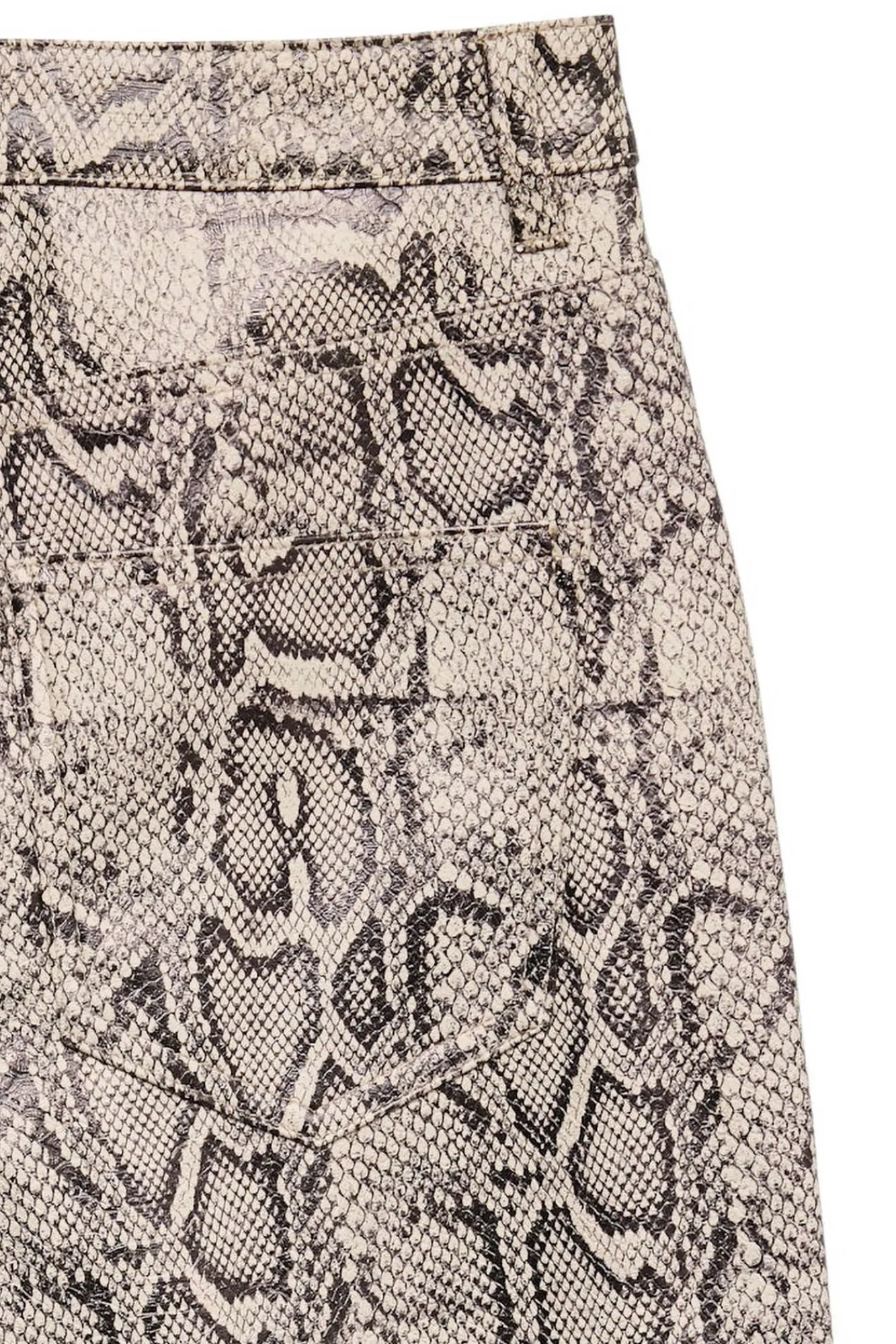 Mujer Vero Moda Pantalones>Pantalón efecto piel de serpiente