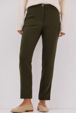 Mujer Cortefiel Pantalones>Pantalón elástico confort