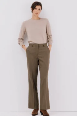Mujer Cortefiel Pantalones>Pantalón flare vestir