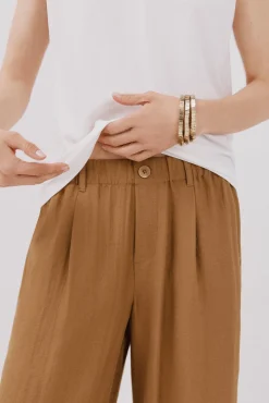 Mujer Cortefiel Pantalones>Pantalón fluido ancho