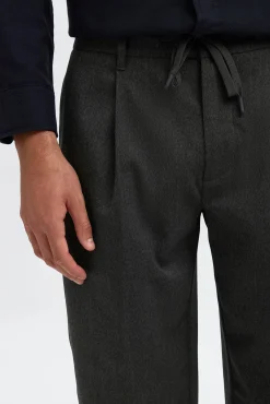 Hombre Selected Pantalones>Pantalón informal con pinza