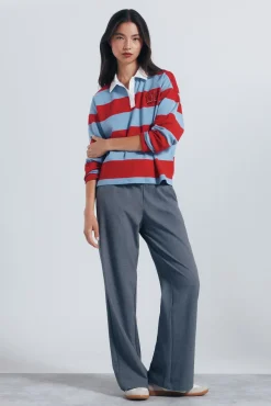 Mujer Springfield Pantalones>Pantalón jogger ancho