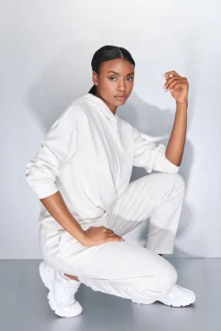 Mujer Dash and Stars Deporte>Pantalón jogger blanco