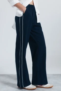Mujer Springfield Pantalones>Pantalón jogger rayas lateral