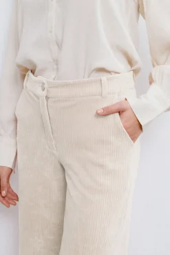 Mujer Vila Pantalones>Pantalón largo de pana