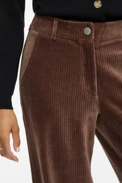 Mujer Vila Pantalones>Pantalón largo de pana