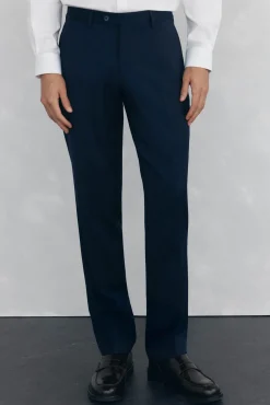 Hombre Pedro del Hierro Pantalones De Vestir|Trajes>Pantalón liso tailored bi-stretch
