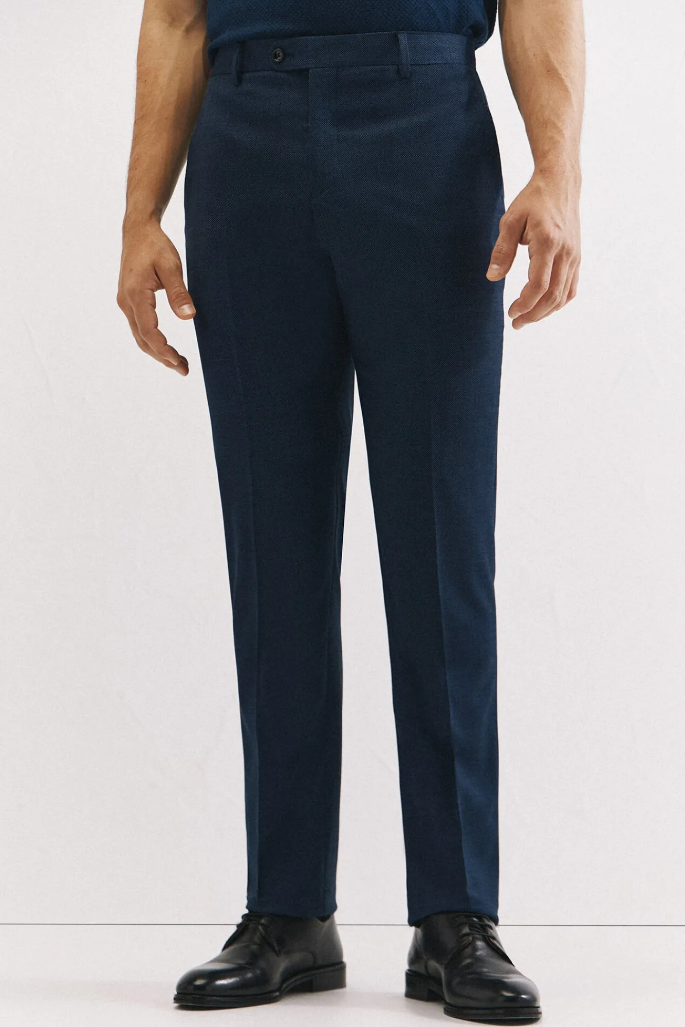 Hombre Cortefiel Pantalones De Vestir|Trajes>Pantalón ojo de perdiz coolmax