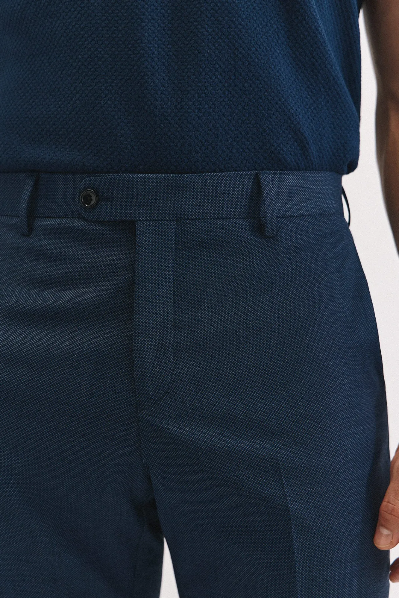 Hombre Cortefiel Pantalones De Vestir|Trajes>Pantalón ojo de perdiz coolmax