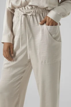 Mujer Vero Moda Pantalones>Pantalón pitillo efecto satinado