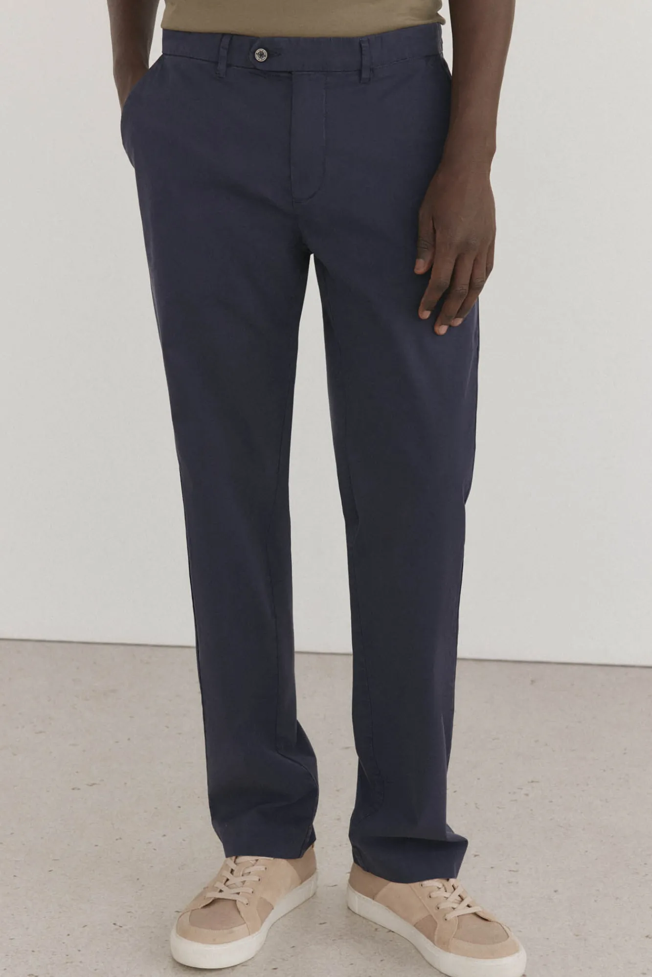 Hombre Pedro del Hierro Pantalones|Chinos>Pantalón premium chino ligero regular fit