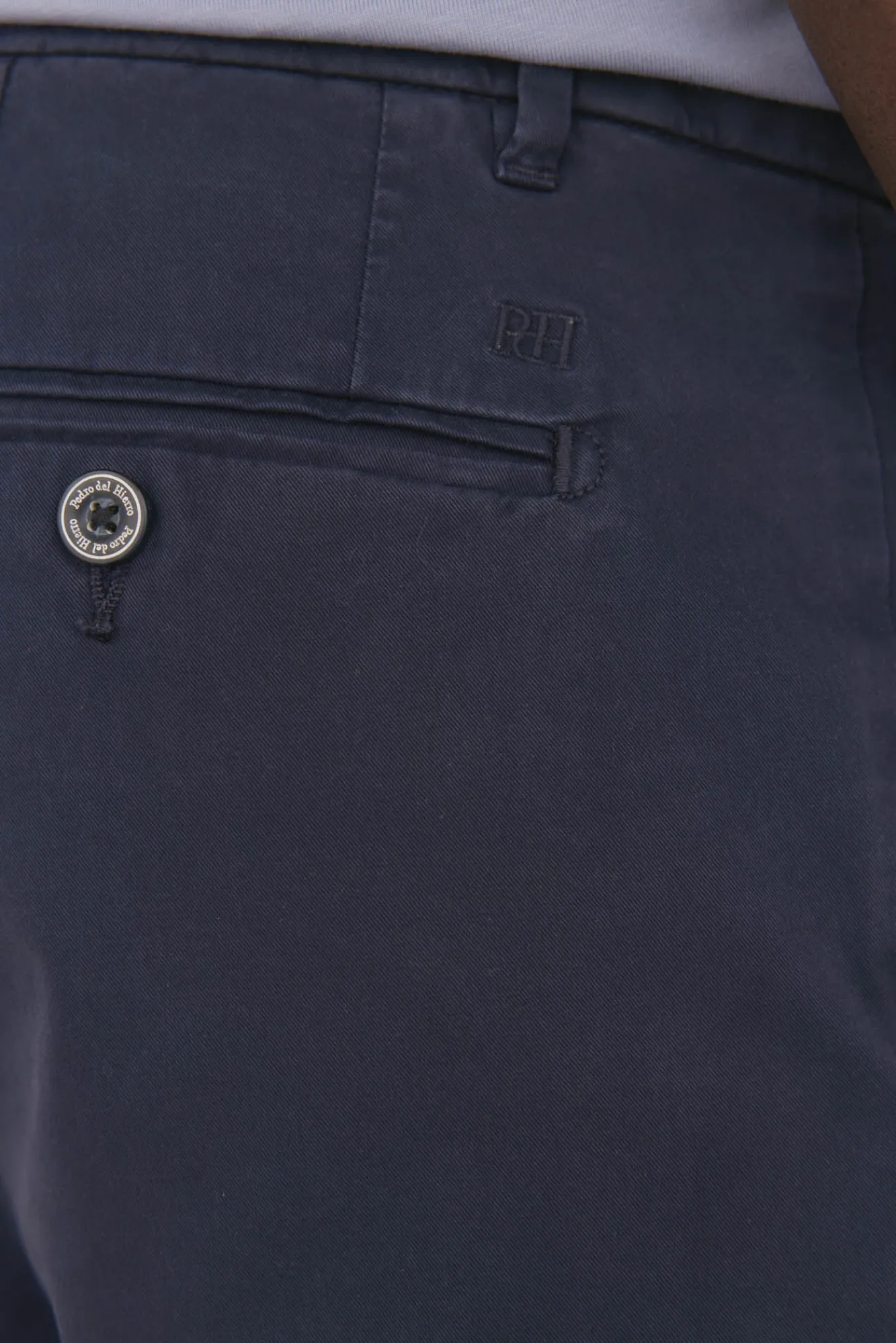 Hombre Pedro del Hierro Pantalones|Chinos>Pantalón premium chino ligero slim fit