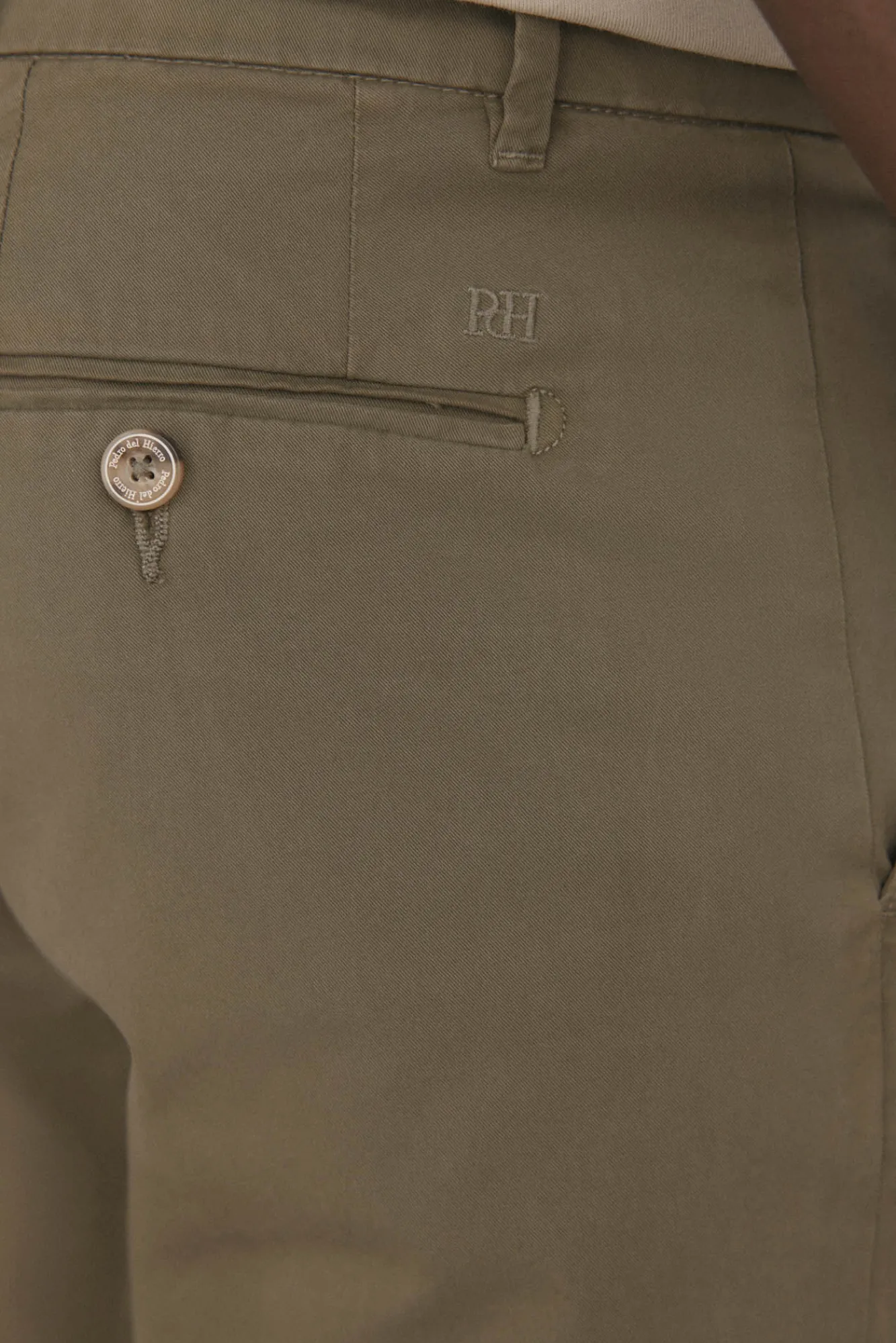 Hombre Pedro del Hierro Pantalones|Chinos>Pantalón premium chino ligero slim fit