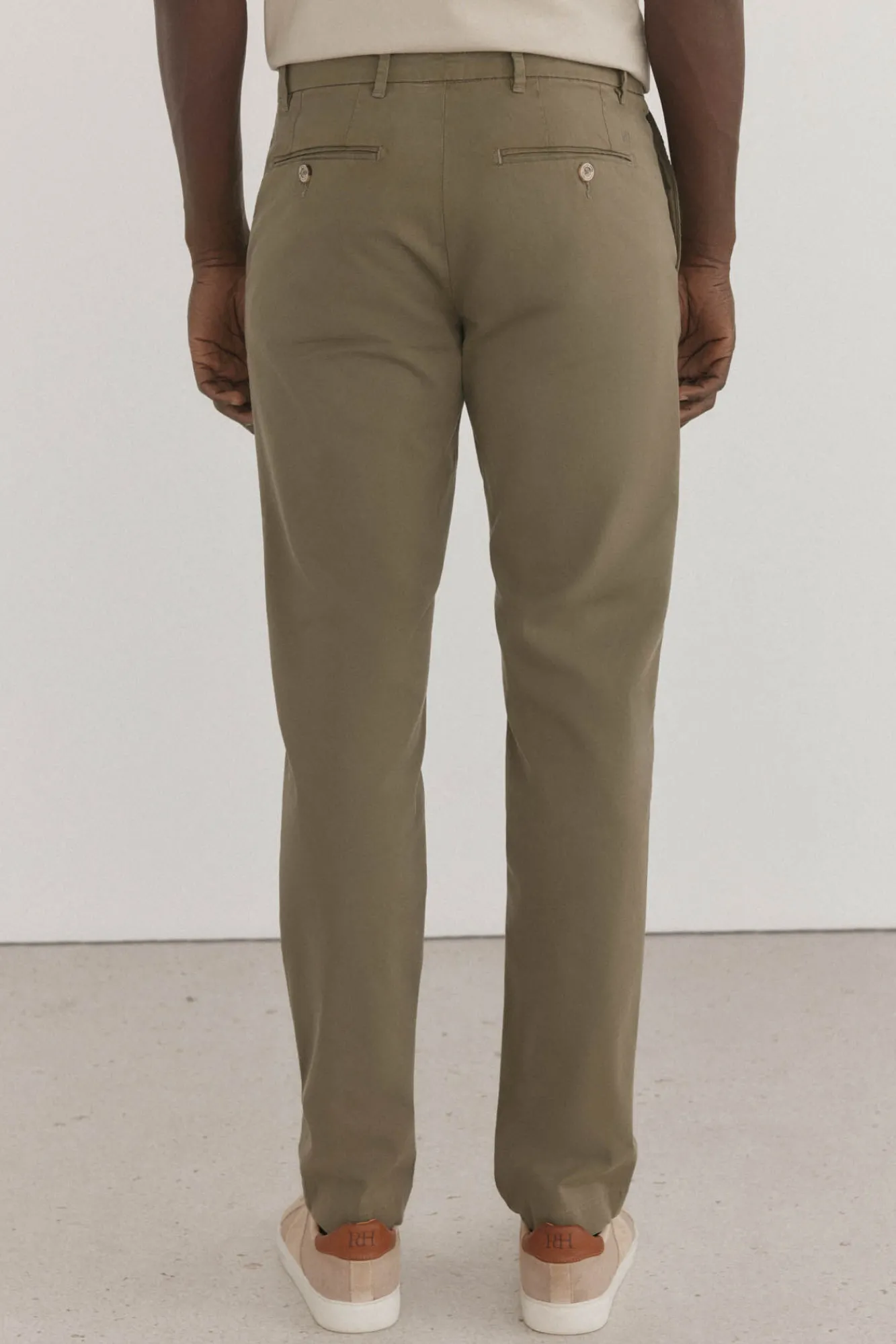 Hombre Pedro del Hierro Pantalones|Chinos>Pantalón premium chino ligero slim fit