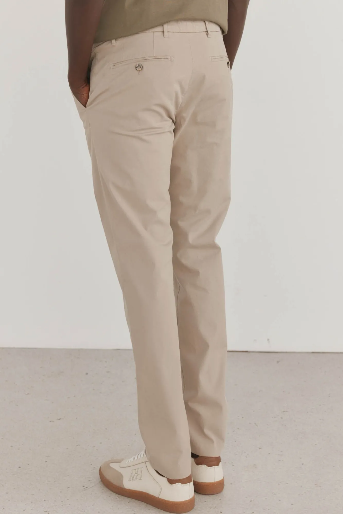 Hombre Pedro del Hierro Pantalones|Chinos>Pantalón premium chino ligero slim fit