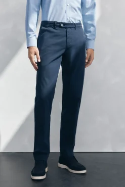 Hombre Pedro del Hierro Pantalones|Chinos>Pantalón premium chino regular fit