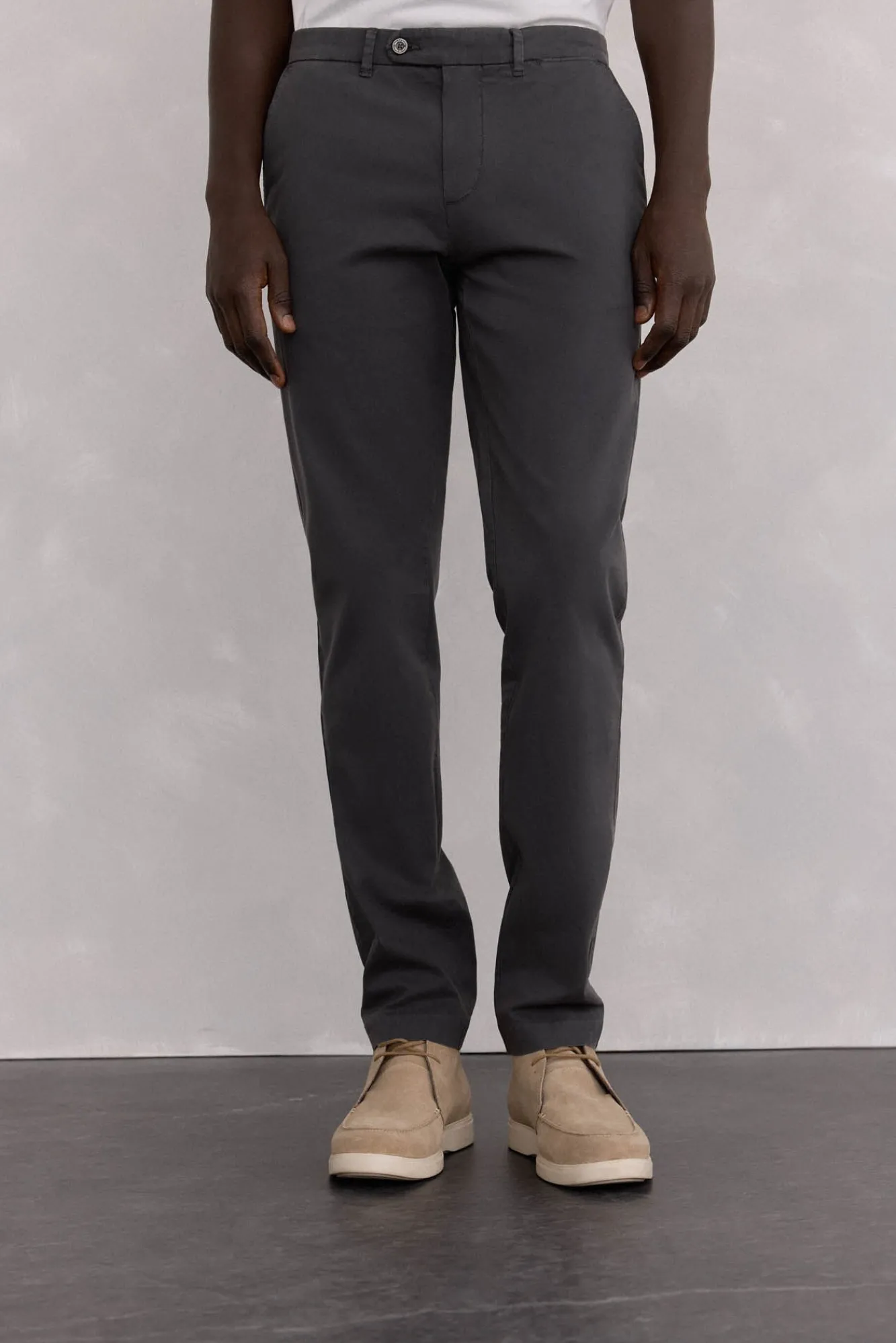 Hombre Pedro del Hierro Pantalones|Chinos>Pantalón premium chino slim fit