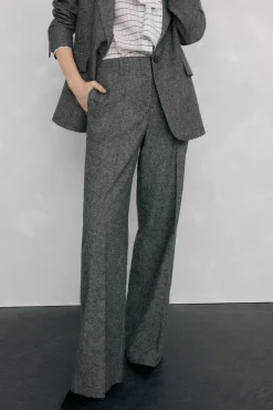 Mujer Pedro del Hierro Pantalones>Pantalón recto cheviot