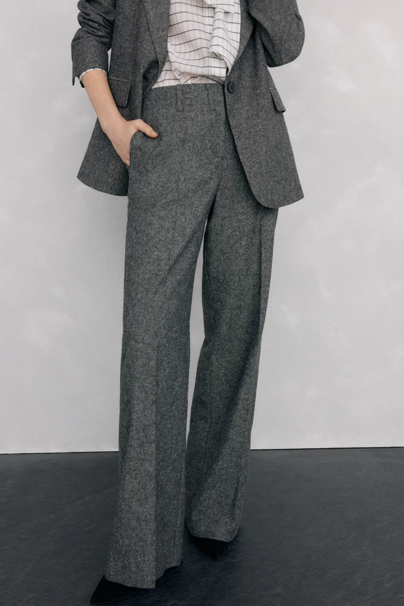 Mujer Pedro del Hierro Pantalones>Pantalón recto cheviot