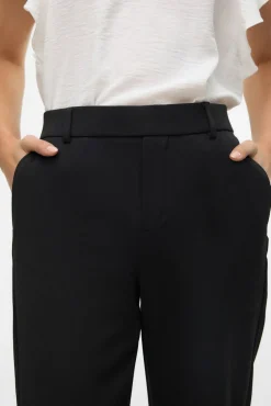 Mujer Vero Moda Pantalones>Pantalón recto con cintura elástica