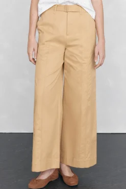 Mujer Pedro del Hierro Pantalones>Pantalón recto con detalle de costuras