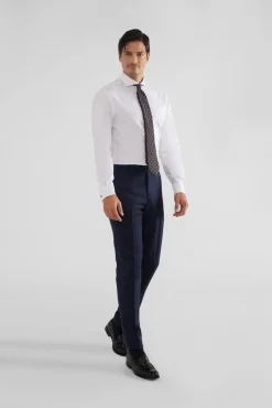 Hombre Silbon Pantalones De Vestir|Trajes>Pantalón traje natural stretch