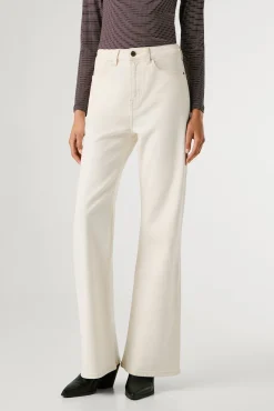 Mujer Pepe Jeans Vaqueros>Pantalón vaquero acampanado tiro alto