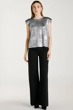 Mujer Vila Vaqueros>Pantalón vaquero ancho