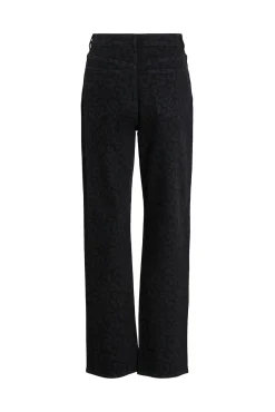 Mujer Vila Vaqueros>Pantalón vaquero animal print