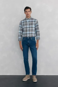 Hombre Pedro del Hierro Vaqueros|Pantalones>Pantalón vaquero premium flex slim fit