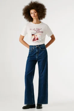 Mujer Pepe Jeans Vaqueros>Pantalón vaquero recto tiro ultra alto