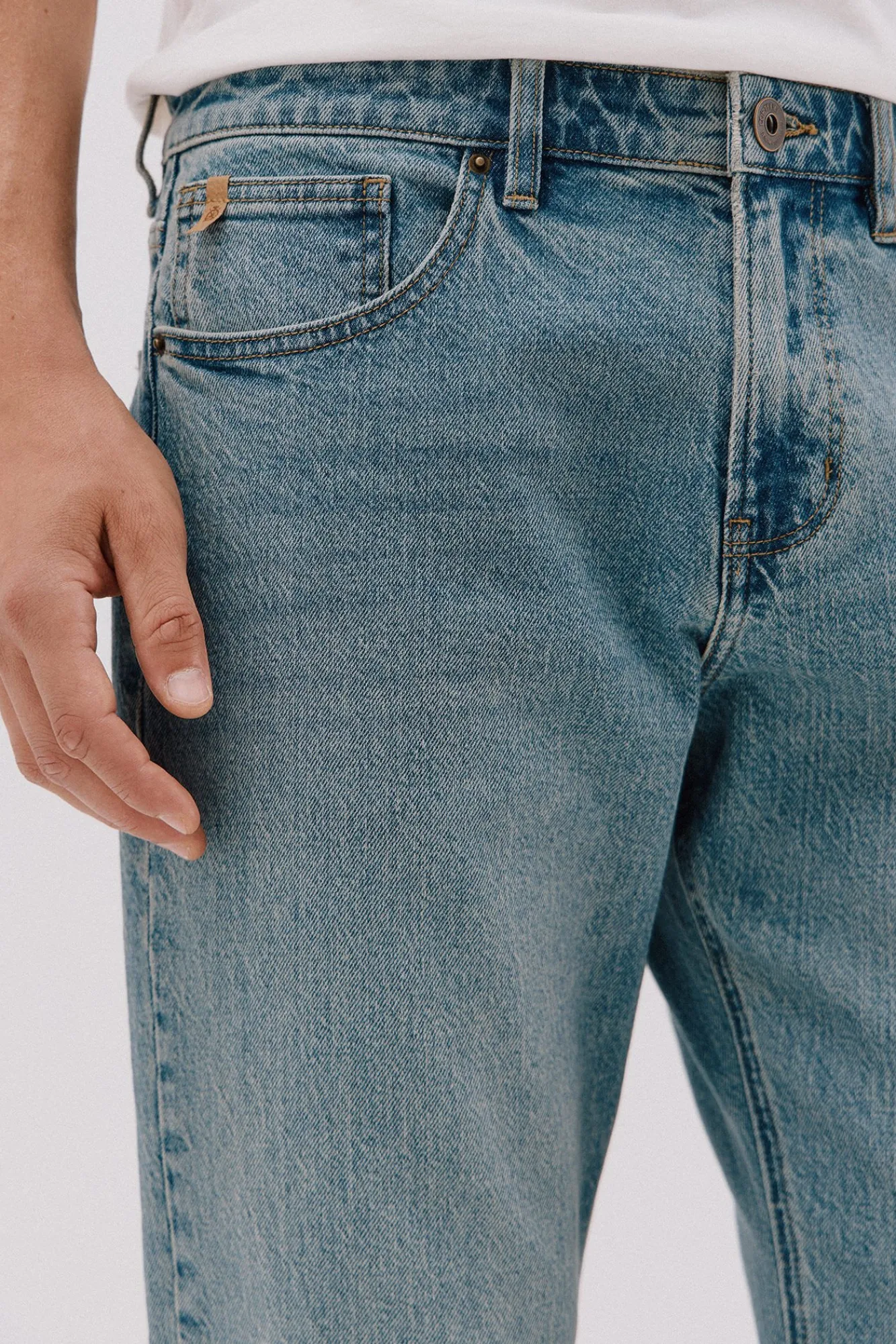 Hombre Cortefiel Vaqueros|Pantalones>Pantalón vaquero regular fit