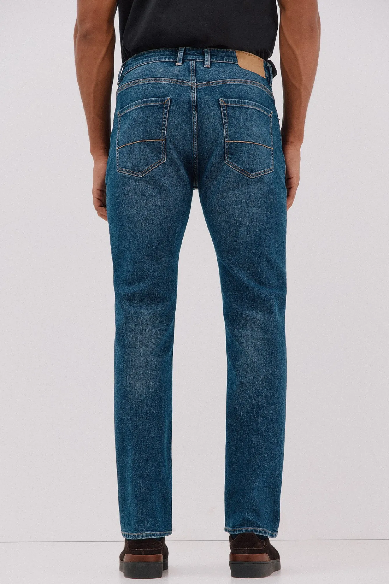 Hombre Cortefiel Vaqueros|Pantalones>Pantalón vaquero regular fit