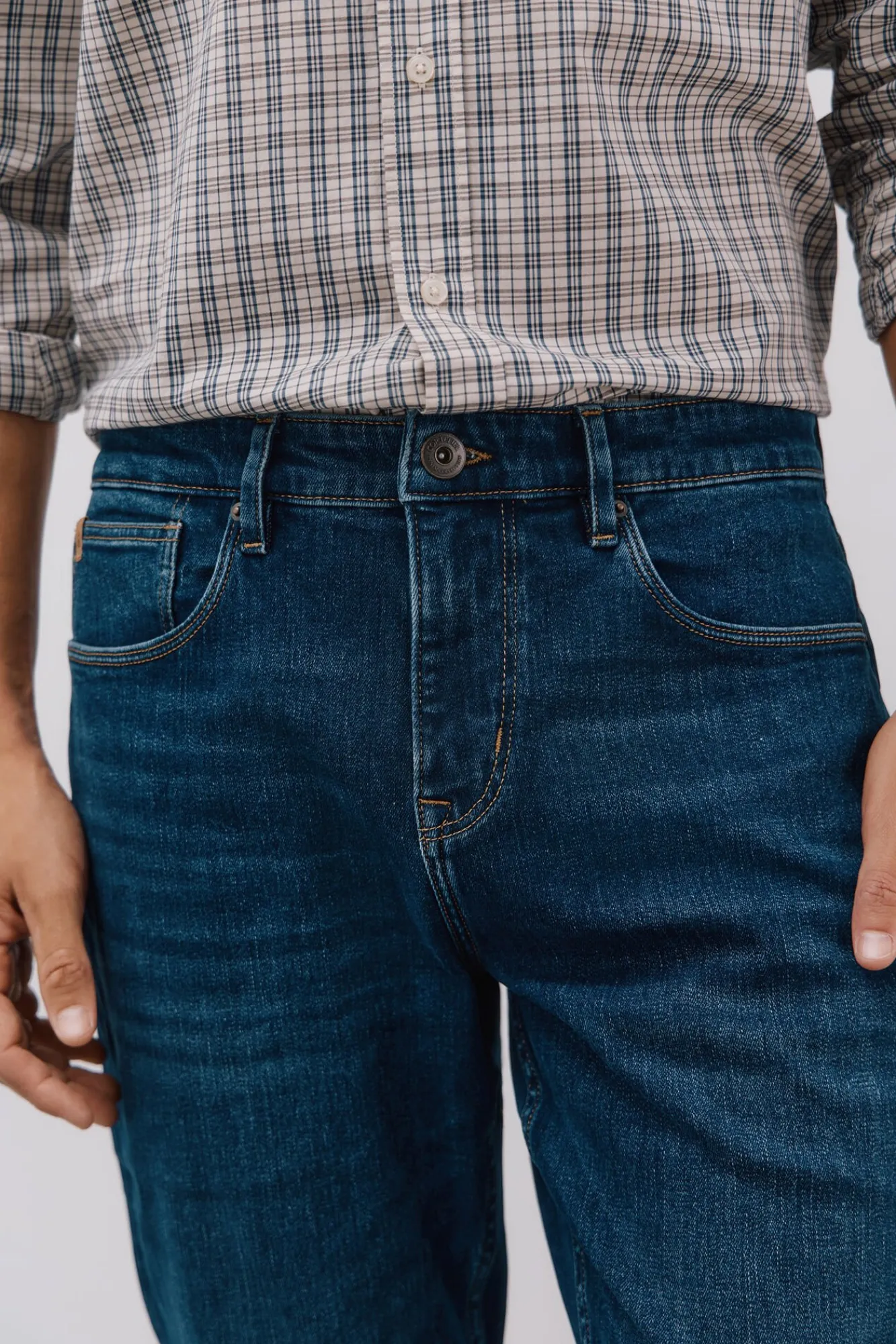 Hombre Cortefiel Vaqueros|Pantalones>Pantalón vaquero regular fit